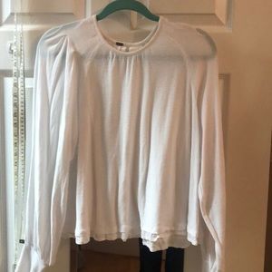 Brand new!! Free people white shirt.